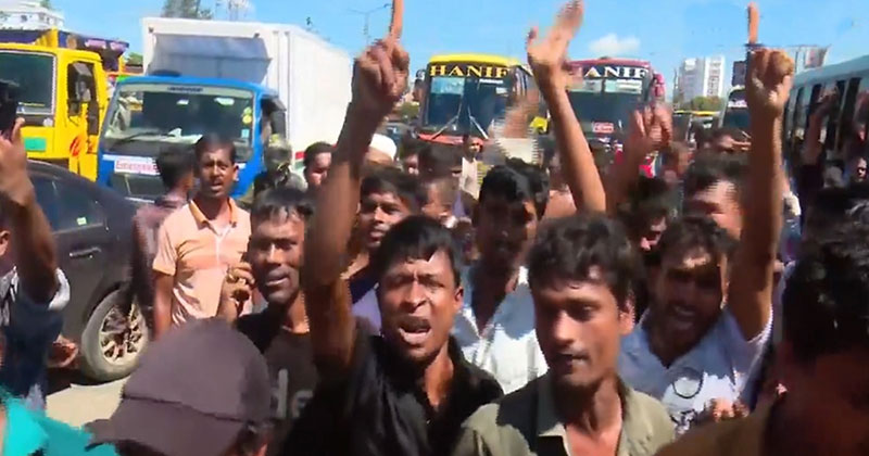 চট্টগ্রাম-কক্সবাজার মহাসড়কে যান চলাচল বন্ধ