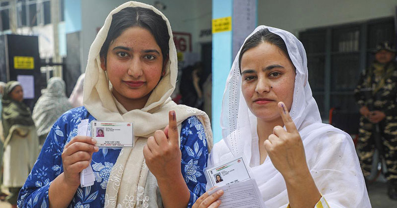 জম্মু-কাশ্মির ও হরিয়ানায় হারতে যাচ্ছে বিজেপি: বুথ ফেরত জরিপ