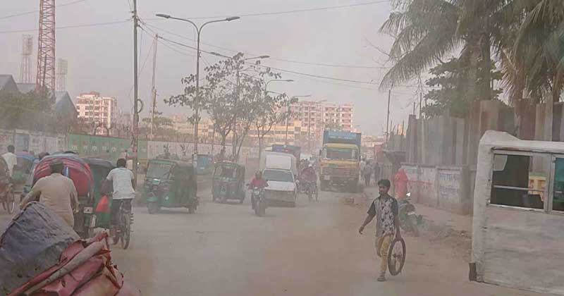 ঢাকার বায়ু অস্বাস্থ্যকর, দূষণের শীর্ষে লাহোর