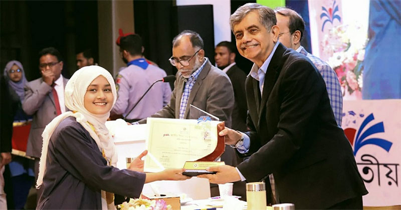 জাতীয় শিক্ষা সপ্তাহে নাতের চ্যাম্পিয়ন শায়লা