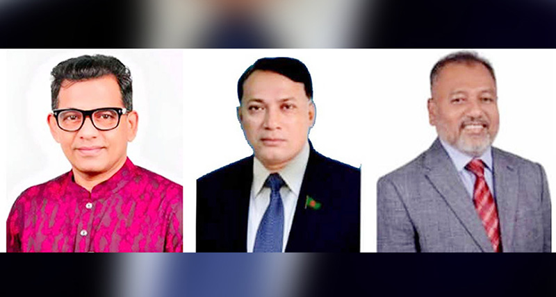   গোপালগঞ্জ জেলার তিনটি সংসদীয় আসনে বিজয়ী বিএনপির প্রার্থীরা। ছবি : সংগৃহীত