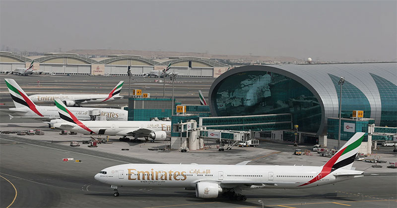  দুবাই আন্তর্জাতিক বিমানবন্দরে ফ্লাইট স্থগিত