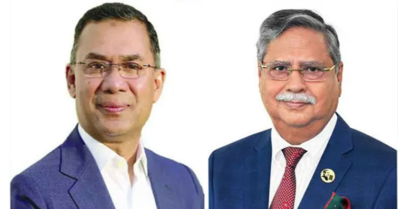 রাষ্ট্রপতি মো. সাহাবুদ্দিন ও প্রধানমন্ত্রী তারেক রহমান