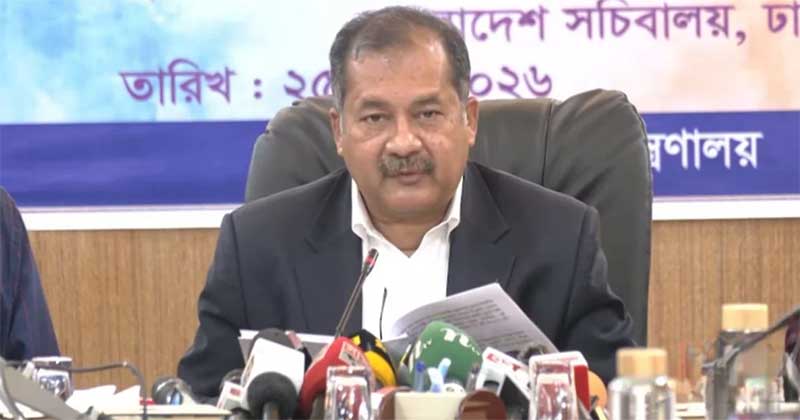 সরকারের একমাস পূর্তি উপলক্ষে সচিবালয়ে প্রেস ব্রিফিংয়ে তথ্য ও সম্প্রচারমন্ত্রী জহির উদ্দিন স্বপন