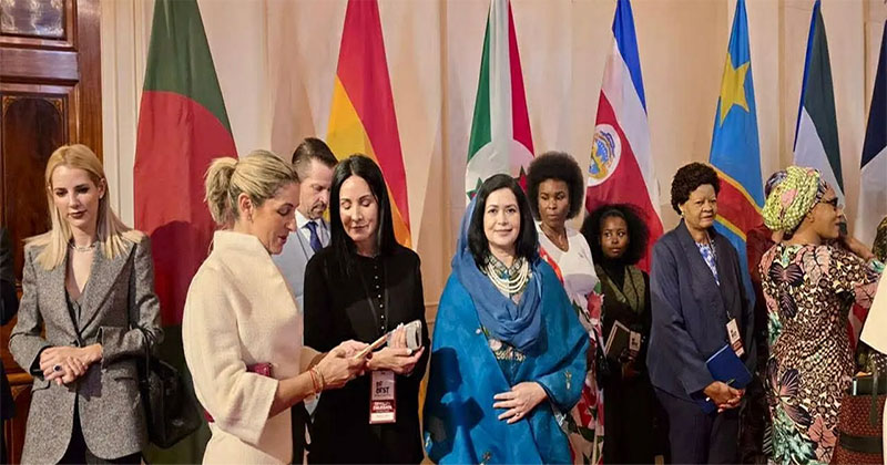 মেলানিয়া ট্রাম্পসহ বিভিন্ন দেশের ফার্স্ট লেডিদের সঙ্গে সাক্ষাৎ করেছেন ডা. জুবাইদা রহমান। ছবি: সংগৃহীত