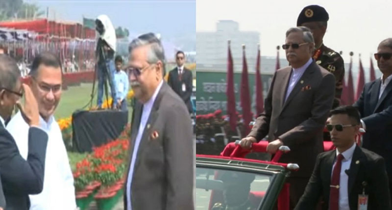 জাতীয় প্যারেড স্কয়ারে স্বাধীনতা দিবসের কুচকাওয়াজ