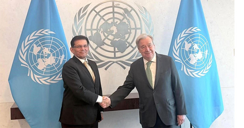 বাংলাদেশের প্রতি সমর্থন ও সংহতি জাতিসংঘ মহাসচিবের