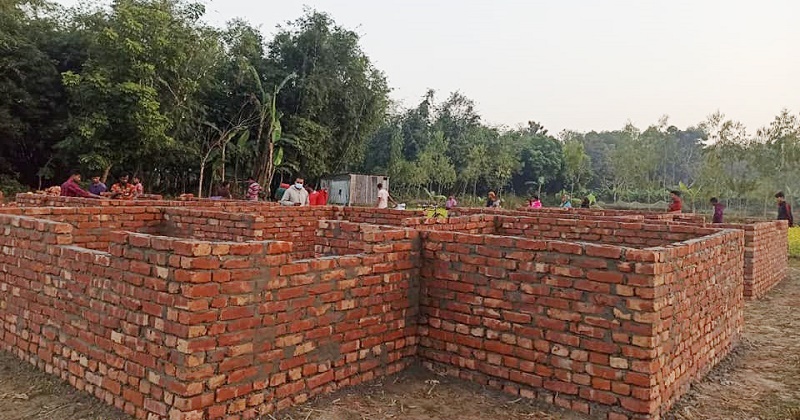 বকশীগঞ্জে আশ্রয়ণে ঠাঁই মিলছে ১৪২ গৃহহীনের