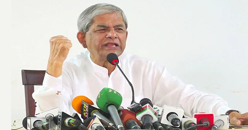 সরকার পতন না হওয়া পর্যন্ত আন্দোলন চলবে : ফখরুল