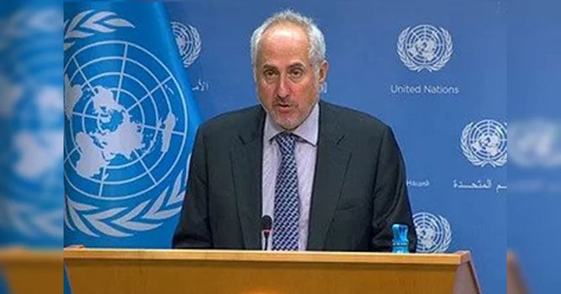 জাতিসংঘ মহাসচিবের মুখপাত্র স্টিফেন ডুজারিক : ফাইল ছবি