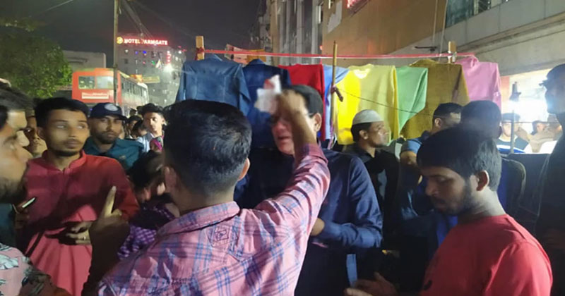 ফার্মগেটে ককটেল বিস্ফোরণ, আহত ২