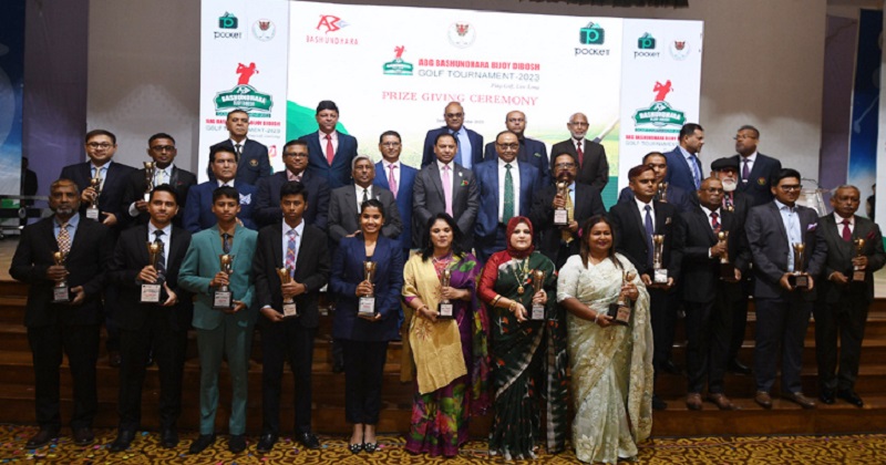 পর্দা নামল এবিজি বসুন্ধরা বিজয় দিবস গলফ টুর্নামেন্টের