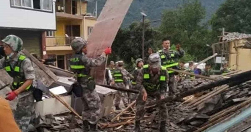 ৬.২ মাত্রার ভূমিকম্পে কাঁপল চীন, নিহত শতাধিক