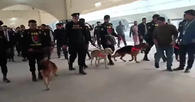 কমলাপুরে ট্রেনে তল্লাশি চালাবে র‌্যাবের ডগ স্কোয়াড