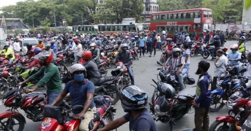 সংসদ নির্বাচন উপলক্ষে তিনদিন মোটরসাইকেল নিষিদ্ধ