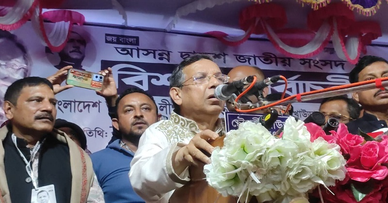 নির্বাচন বানচালের ষড়যন্ত্রকারীরা সাবধান: আইনমন্ত্রী