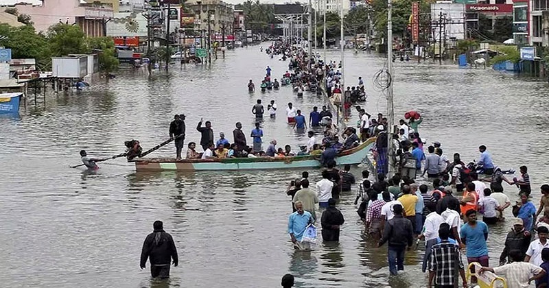 তামিলনাড়ুতে বন্যায় ৩১ জনের প্রাণহানি
