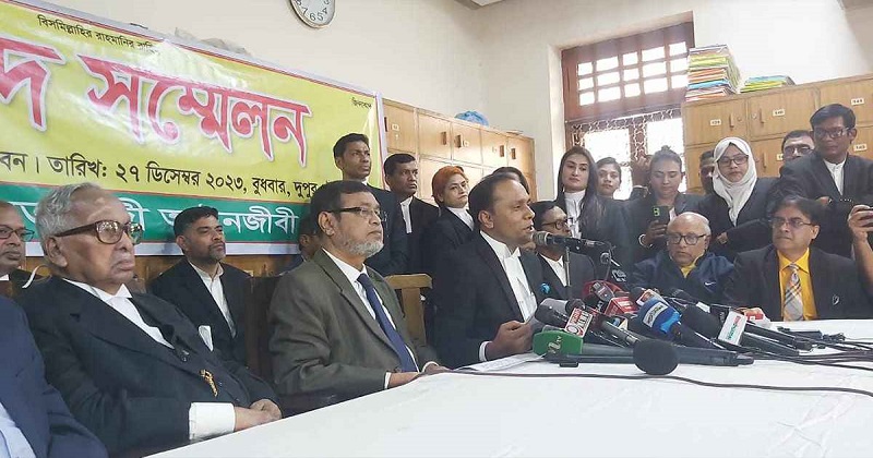 আদালত বর্জনের ঘোষণা ৭ জানুয়ারি পর্যন্ত 