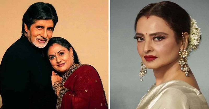 অমিতাভের জন্য রেখাকে চড় মারলেন জয়া