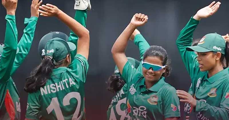 মালয়েশিয়াকে ২৯ রানে গুঁড়িয়ে দিয়ে বড় জয় বাংলাদেশের