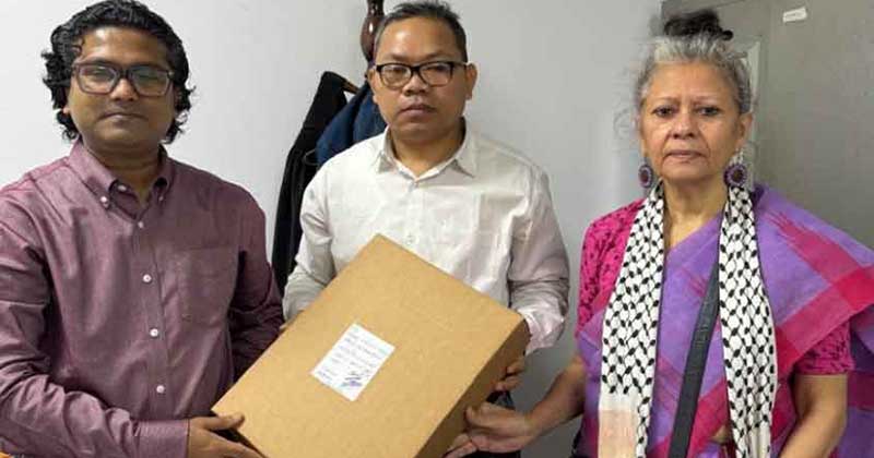 আন্তর্জাতিক অপরাধ ট্রাইব্যুনালে গুমের লিখিত অভিযোগ জমা দিলেন মাইকেল চাকমা। ছবি সংগৃহীত