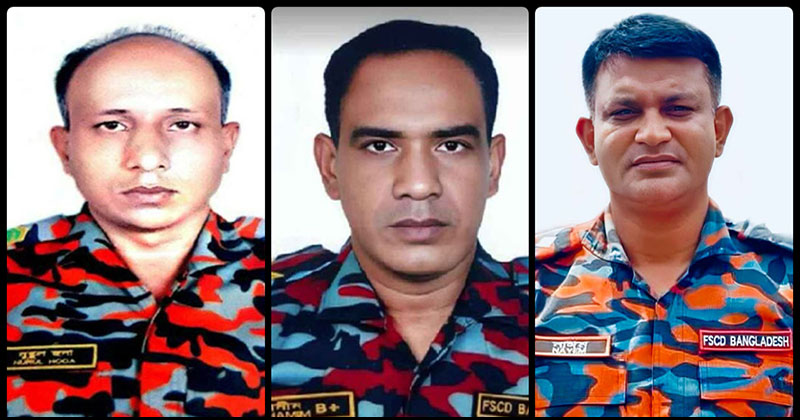 অগ্নিকাণ্ডে ৩ ফায়ার ফাইটারসহ ৪ জনের মৃত্যুতে প্রধান উপদেষ্টার শোক