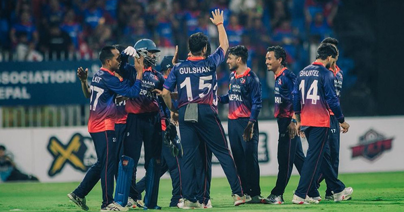 ওয়েস্ট ইন্ডিজকে সিরিজ হারিয়ে নেপালের আরেক ইতিহাস