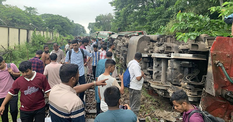সিলেটের সঙ্গে সারা দেশের ট্রেন যোগাযোগ স্বাভাবিক