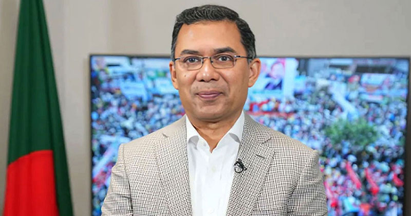 বিএনপির ভারপ্রাপ্ত চেয়ারম্যান তারেক রহমান।