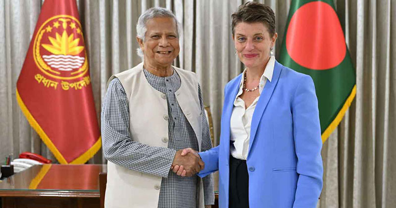 প্রধান উপদেষ্টার সঙ্গে জাতিসংঘের আবাসিক সমন্বয়কারীর বিদায়ী সাক্ষাৎ