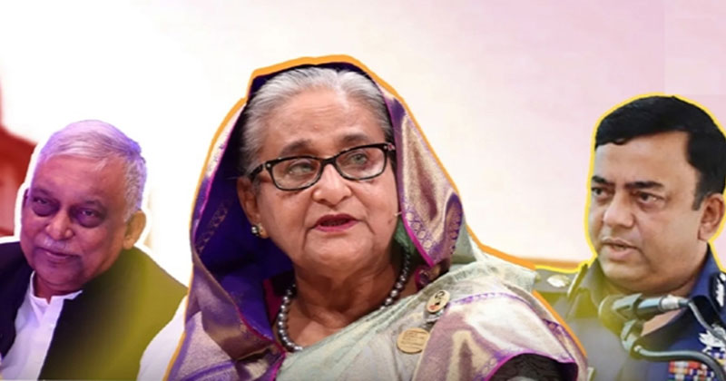 বাহিনী প্রধানদের কাছে পাঠানো হলো হাসিনাসহ ৩০ জনের পরোয়ানা