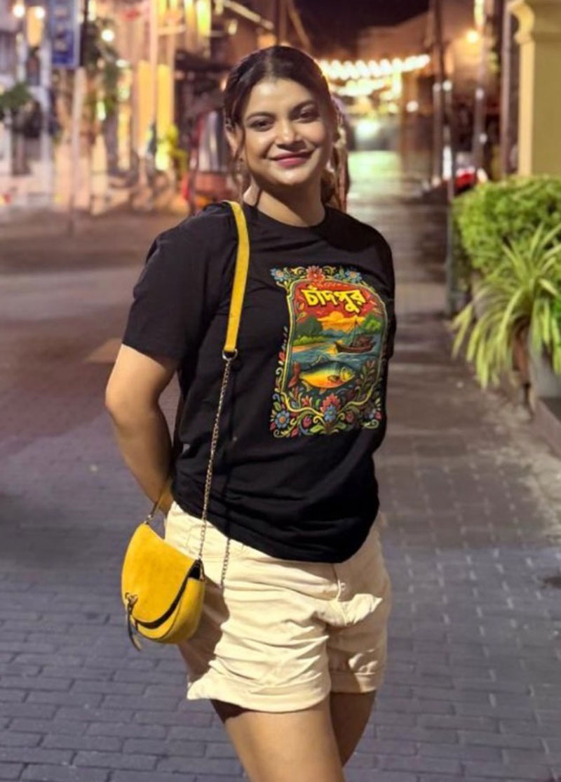   শ্রীলঙ্কা থেকে শবনম ফারিয়া। ছবি : ফেসবুক