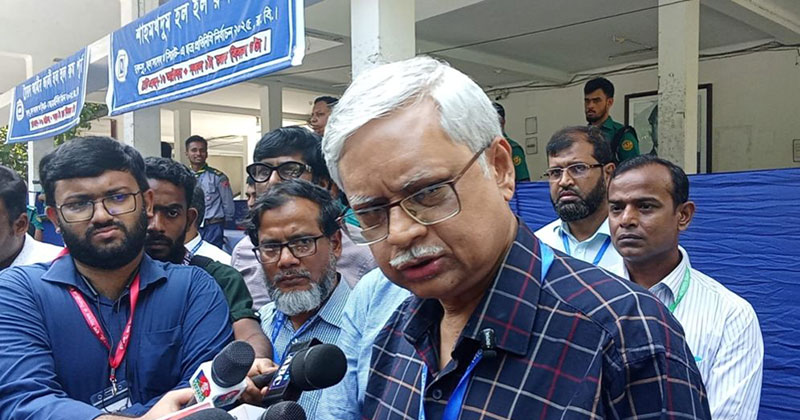 রাজশাহী বিশ্ববিদ্যালয়ের উপাচার্য অধ্যাপক ড. সালেহ হাসান নকীব। সংগৃহীত ছবি