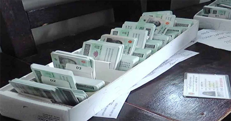 বন্ধ রয়েছে স্মার্টকার্ড প্রিন্টের কাজ