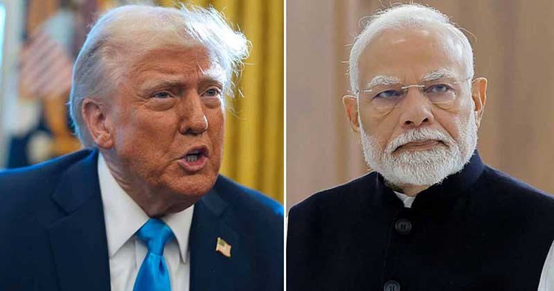 রাশিয়ার তেল কেনা বন্ধ করো, না হলে ভারতীয় পণ্যে ব্যাপক শুল্ক আরোপ হবে