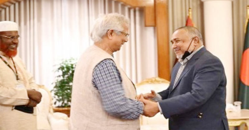 তাহেরের নেতৃত্বে যমুনায় জামায়াতের প্রতিনিধিদল