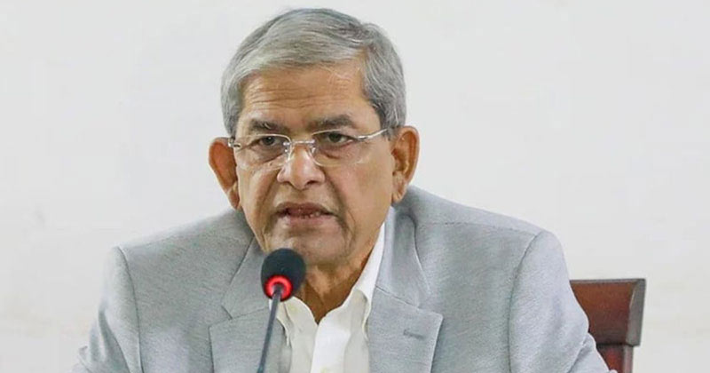 কিছু দল নির্বাচন পেছানোর অপচেষ্টা করছে: মির্জা ফখরুল