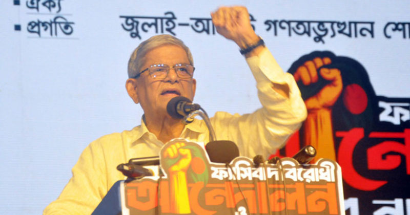 আবারও গণতন্ত্রকে ধ্বংসের ষড়যন্ত্র চলছে: মির্জা ফখরুল