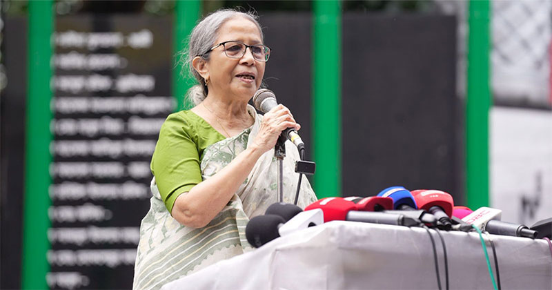 মৎস্য উপদেষ্টা ফরিদা আখতার : ফাইল ছবি